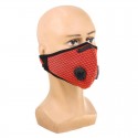 3D Anti Dust PM2.5 Face Mask Breathable Mouth Masks With Double Filter Mesh Material