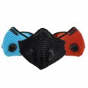 3D Anti Dust PM2.5 Face Mask Breathable Mouth Masks With Double Filter Mesh Material