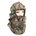 3D Full Face Mask Adult Camouflage Hunting Scarf Cap Balaclava Winter Hat Hood