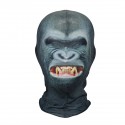 3D Gorilla Pattern Polyester Fleece Animal Character Mask Halloween Scary Mask