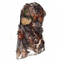 3D Leaf Camouflage Tree Full Face Mask Hood Hunting Hat Mask Army Military