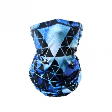 3D Print Ear Covering Face Mask Dustproof Riding Scarf Ice Silk Fishing Sunproof Breathable