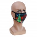 3D Printing Christmas Funny Beard Face Mask Washable Reusable Adjustable Rope