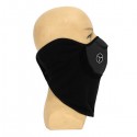 5pcs Motorcycle Neck Skiing Snowboard Bicycle Riding Warm Face Mask Black