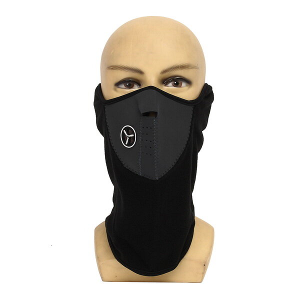 5pcs Motorcycle Neck Skiing Snowboard Bicycle Riding Warm Face Mask Black