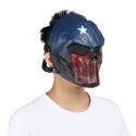 Airsoft Paintball Mask Full Face Skeleton Metal Mesh Eye Game Safety Guard