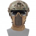 Balaclava Mesh Mask Tactical Gear Full Face Neck Airsoft CS Hunting Cycling Hood