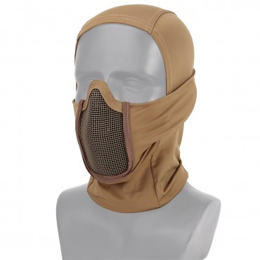 Balaclava Mesh Mask Tactical Gear Full Face Neck Airsoft CS Hunting Cycling Hood