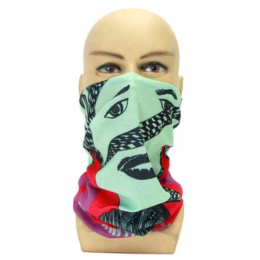 Breathable Face Mask Mouth Headbrand Hat Bracer Cuff For Motorcycle Fishing Riding Skiing Running