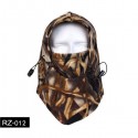 Camo Thermal Ski Neck Hoods Full Face Mask Cover Hat Cap