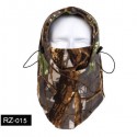 Camo Thermal Ski Neck Hoods Full Face Mask Cover Hat Cap