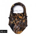 Camo Thermal Ski Neck Hoods Full Face Mask Cover Hat Cap