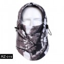 Camo Thermal Ski Neck Hoods Full Face Mask Cover Hat Cap
