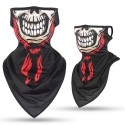 Ear Hanging Face Mask Dustproof Triangle Scarf Ice Silk Breathable Outdoor CS Game Windproof Riding Sunscreen Headgear