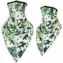 Facemask Camouflage Triangular Binder head Bands Outdoor Riding Windproof Mask Army Fans Tactical Headscarf Special Soldiers Sun Protection Neck Cover