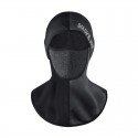 Waterproof Windproof Warm Face Mask Velvet Motorcycle Riding Headgear Outdoor Sports Breathable Lycra Bicycle Headscarf Black