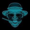 Halloween Cool Sound Voice Control LED Light Up Glowing Cosplay Party Mask Face