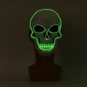Halloween LED Light Head Face Mask Carnival Night Cosplay Costume Props
