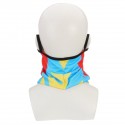Ice Silk Mask UV Protection Neck Gaiter Scarf Headwear Ear Hook Design Outdoor