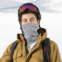 Kids Dark Gray Head Face Neck Gaiter Tube Bandana Scarf Cover Carbon Filters For Motorcycle Racing Outdoor Sports