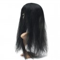 Latex Scary Long Hair Halloween Full Face Masks SADAKO Hallowmas Ghost