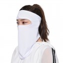 Lycra Soft Face Mask Dustproof Outdoor Cycling Motorcycle Windproof Sunproof CS Scarf