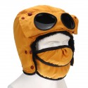 Men Women Thermal Winter Trapper Hat Face Mask Earflap Warmer Outdoor Warm Windproof Skiing Cap