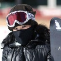Motorcycle Face Neck Ski Warm Mask Blue and Face Mask Scarf