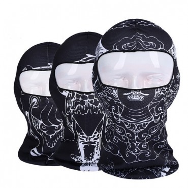 Motorcycle Riding Windproof Sunscreen Full Face Mask Scooter Caps