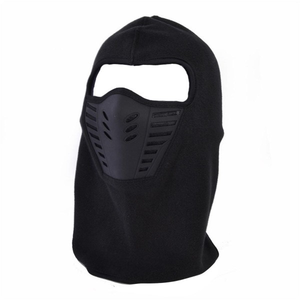 Outdoor Cycling Hood Hat Windproof Fleece Cap Warm Bib Face Mask