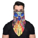 Quick Dry Breathable Riding Face Mask Fashion Windproof Sunproof Outdoor Multifunction Triangle Scarf