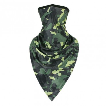 Quick-dry Fac Mask Windproof Riding Military Tactical Headband Sunproof Neck Brace Camouflage Triangle Towel