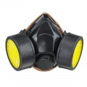 Survival Gas Mask Safety Respiratory Spray with Dual Protection Filter And Goggle