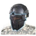 Tactical Airsoft Helmet Cover SPT Steel Mesh Full Face Mask