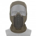 Tactical Full Face Steel Mesh Mask Hunting Airsoft Paintball Mask For CS Game