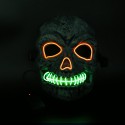 Two-color Glowing LED Illuminated Mask Scary Halloween Costume Party Props Cosplay Mask For Festival