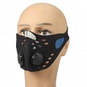 Unisex Carbon Anti Dust Mask Outdoor Riding Half Face Mouth Filter Protection