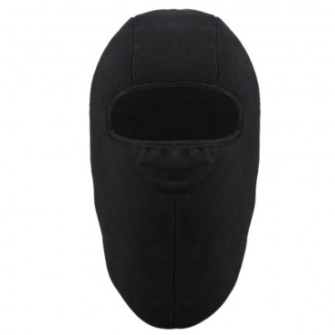 Winter Motorcycle Riding Full Face Mask Fleece Lined Windproof Neck Guard Warm Hat