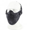 Camouflage Half Face Mask For Airsoft CS Paintball Tactical Military Costume