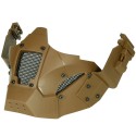 MA-95 Module Anti-shock Tactical Half Mask Suitable For AF Helmet Riding