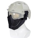 MA-95 Module Anti-shock Tactical Half Mask Suitable For AF Helmet Riding