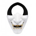 Motorcycle Half Face Mask Goblin CS Halloween Christmas Party Outdoor Sport