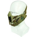 PDW Mesh Tactical Half Face Mask Iron Warrior Anti-shock Breathable Hunting