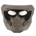 Airsoft Paintball Mask Full Face Tactical Halloween Party Mask