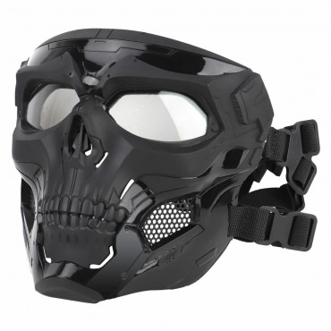 Tactical Airsoft Mask Paintball CS Military Protective Full Face For Fast Helmet