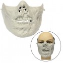 Zombie Skeleton Half Face Mask Military Hunt Halloween Costume Party