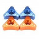 48mm CNC Front Fork Knob Cover Adjuster For KTM 125 250 350 450 525 530 SX SX-F EXC XC-W