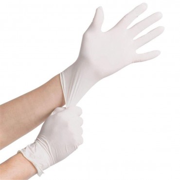 100PCS Disposable PVC Medical Nitrile Gloves Rubber Anti-static For Beauty Food Work