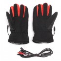 12V Waterproof Electric Heated Gloves Winter Hand Warmer For Motorcycle Riding Racing Skiing