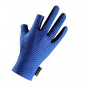 2 Cut Finger Anti-Slip Ice Silk Fishing Motorcycle Scooter Gloves Waterproof Breathable